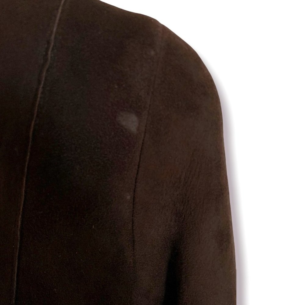 Manzari Shearling Full Length Coat - Picture 3 of 8